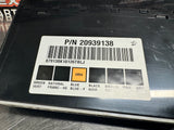 2011 GMC SIERRA K1500 BCM BODY CONTROL MODULE 20939138 OEM #889
