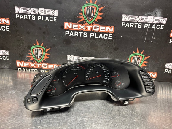 2004 C5 CORVETTE CLUSTER WITH BEZEL OEM 10408310 #1159