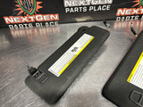2019 CAMARO SS SUN VISORS RH & LH OEM #1126