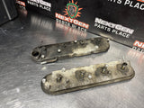 GM OEM GEN IV LS VALVE COVER SET USED 12611021 12611059 #C252