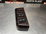 2008 FORD F250 6.4 LH AND RH FRONT AND REAR DOOR WINDOW SWITCH SET WOOD OEM 1099