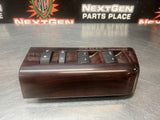 2008 FORD F350 LH & RH FRONT AND REAR DOOR WOODGRAIN WINDOW SWITCH SET OEM #1039