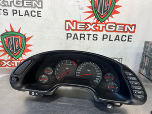 1999 C5 CORVETTE CLUSTER WITH BEZEL OEM 95,989 MILES #628