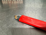 1997-2004 C5 CORVETTE RH PASSENGER SEAT BELT RECEIVER RED OEM #798
