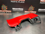 97-04 C5 CORVETTE KNEE BOLSTER RED DRIVER LH SIDE OEM 10426433 #798