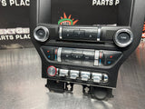 2018 FORD MUSTANG GT SHAKER 8” TOUCH RADIO FACE/CLIMATE CONTROL BEZEL OEM #860