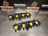 2006 C6 CORVETTE LS2 COIL PACKS AND BRACKETS OEM #1293