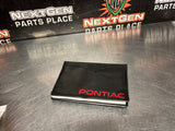 2004 PONTIAC GTO OWNERS MANUAL OEM #1438