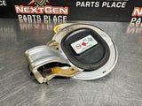 10-14 FORD MUSTANG GT FUEL DOOR GAS LID TANK COVER SILVER OEM #1081