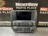 2017 CHEVY SILVERADO RADIO NAVIGATION SCREEN CLIMATE CONTROL 84203828 OEM #1280