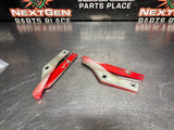 04-06 PONTIAC GTO HOOD HINGE SET TORRID RED OEM #1438