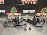 2006 C6 CORVETTE FRONT SEAT BELTS DRIVER / PASSENGER BLK OEM #1538