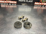 04-06 PONTIAC GTO RADIATOR RUBBER HOLD DOWN DONUTS WITH BRACKETS OEM #1027