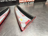2012 FORD MUSTANG GT RH/LH REAR QUARTER SIDE SCOOPS CANDY RED OEM #928