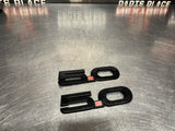 2017 FORD MUSTANG GT 5.0 FENDER EMBLEMS OEM #1079