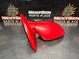 2006 PONTIAC GTO RH PASSENGER SIDE MIRROR TORRID RED OEM #1522