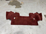 97-04 C5 CORVETTE REAR CARPET FIRETHORN RED COUPE OEM #1425