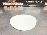2019 FORD MUSTANG GT FUEL DOOR GAS LID TANK COVER WHITE OEM #1643