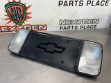 1999 C5 CORVETTE REAR LICENSE PLATE HOLDER  BACK UP REVERSE LIGHTS OEM #628