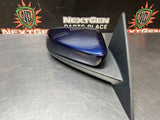 10-14 FORD MUSTANG GT RH PASSENGER SIDE VIEW MIRROR KONA BLUE OEM #1175
