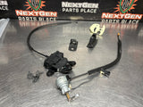2012 CADILLAC CTS V COUPE TRUNK RELEASE LATCH WITH CABLES/ KEY OEM 13501988 #1592
