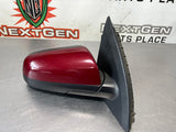 08-09 PONTIAC G8 RH PASSENGER SIDE MIRROR RED METALLIC OEM  #542