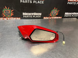 2010-2015 CAMARO RH PASSENGER SIDE MIRROR RED HOT OEM #1184