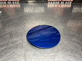 2017 FORD MUSTANG GT FUEL DOOR GAS LID TANK COVER BLUE OEM #1378