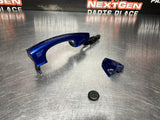 2017 FORD MUSTANG GT RH EXTERIOR DOOR HANDLE KONA BLUE OEM #939