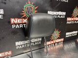 10-14 FORD MUSTANG GT FRONT RH/LH HEADREST LEATHER W BLUE STITCH OEM #996