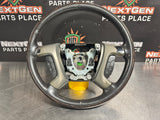 2011 GMC SIERRA K1500 STEERING WHEEL OEM #889
