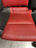 08-09 PONTIAC G8 REAR RED/BLACK LEATHER SEATS OEM #1590