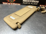 2014 GMC SIERRA 2500HD TAN SUN VISORS OEM #1202