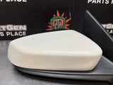 2011 FORD MUSTANG GT RH PASSENGER SIDE VIEW MIRROR WHITE OEM #1111