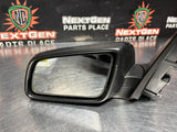 08-09 PONTIAC G8 LH DRIVER SIDE MIRROR BLCK OEM #1178
