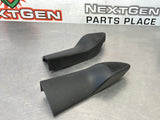 2008 FORD F250 LH RH DRIVER PASSENGER DOOR PANEL MIRROR TRIM COVERS OEM #488