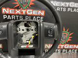 2009 FORD F350 STEERING WHEEL LEATHER 9C34-3F563-FA OEM #985