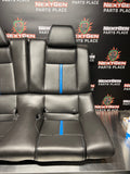 2011 FORD MUSTANG GT REAR SEATS BLUE STRIPE #793