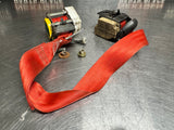 2000 C5 CORVETTE SEAT BELT RH DRIVER RED OEM #798