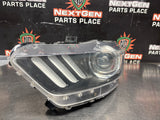 2016 FORD MUSTANG GT LH DRIVER SIDE XENON HEADLIGHT OEM #1478