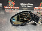 2007 C6 CORVETTE DRIVER LH SIDE MIRROR BLK OEM #1080