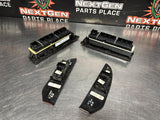 2011 CHEVY SILVERADO 2500HD CREW CAB WOOD POWER WINDOW SWITCHES OEM #1304