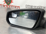 2014 FORD MUSTANG GT LH DRIVER SIDE VIEW MIRROR BLACK OEM #263