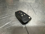 2014 CAMARO 4 BUTTON FOLDING KEY FOB USED OEM 13500222 #1008
