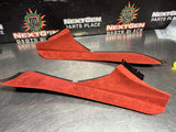 04-06 PONTIAC GTO CENTER CONSOLE TRIM PANELS RED OEM #1522