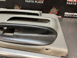 2004 FORD F250 FRONT LH DRIVER DOOR PANEL GREY W/ CARBON FIBER OEM #944