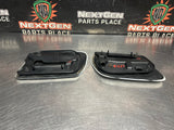 2018-2023 FORD MUSTANG GT LH AND RH HOOD VENTS WHITE OEM #1617