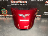05 - 13 C6 CORVETTE CONVERTIBLE MONTEREY RED CENTER CONSOLE WATERFALL OEM #1549
