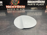 2019 FORD MUSTANG GT FUEL DOOR GAS LID TANK COVER WHITE OEM #1643