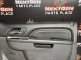 2011 GMC DENALI 1500 RH PASSENGER FRONT LEATHER DOOR PANEL OEM #889